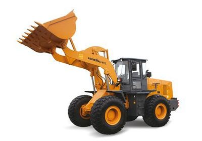 國三發動機配備4立方米鏟斗,這款國產標準50的裝載機有點東西