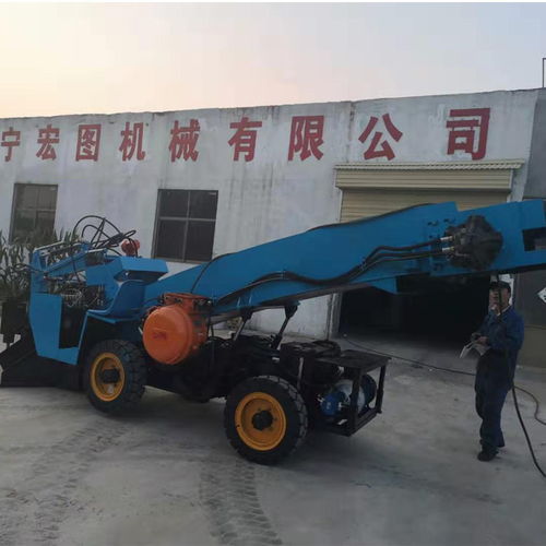 【銅礦開采扒挖機扒渣裝載機膠輪式電動扒渣機宏圖廠家生產直銷】- 